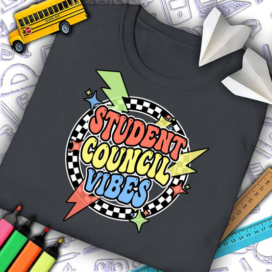 School Council Vibes T-Shirt