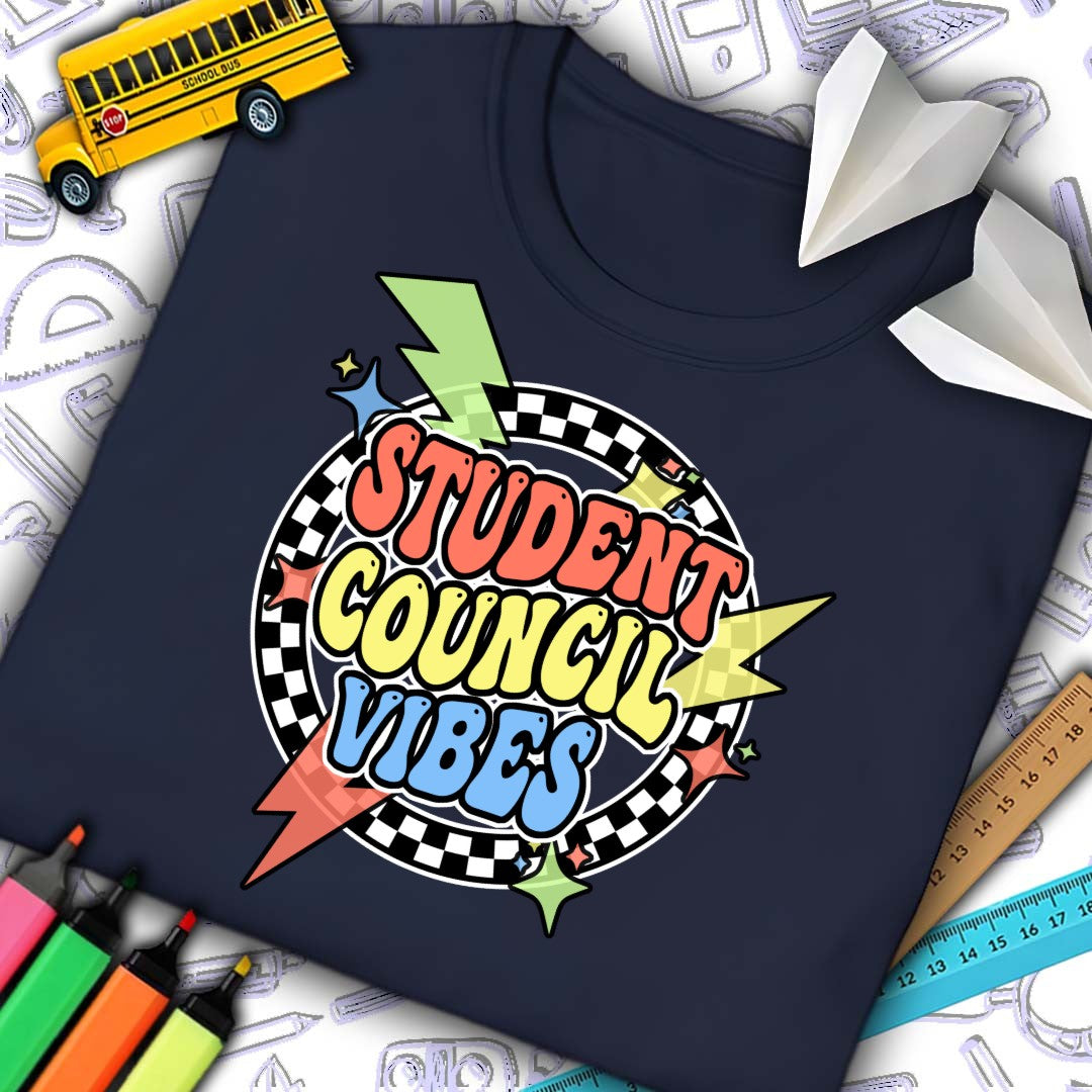 School Council Vibes T-Shirt